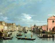 Венеция - Большой канал с видом Santa Croce